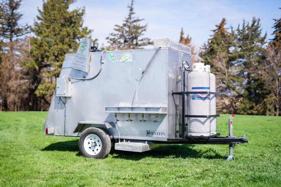 Model 306 Sweet Corn Roaster & Potato Cooker with Sink & Waste Water Tank