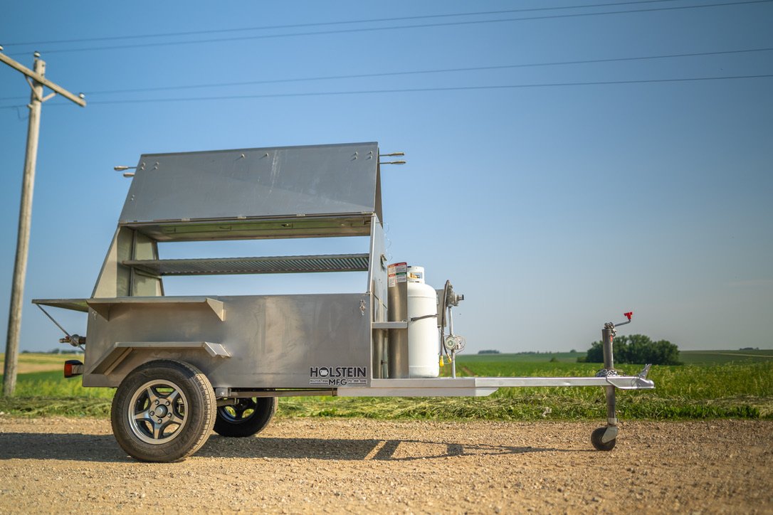 Model 7240CSS Towable Charcoal Grill – Stainless Steel