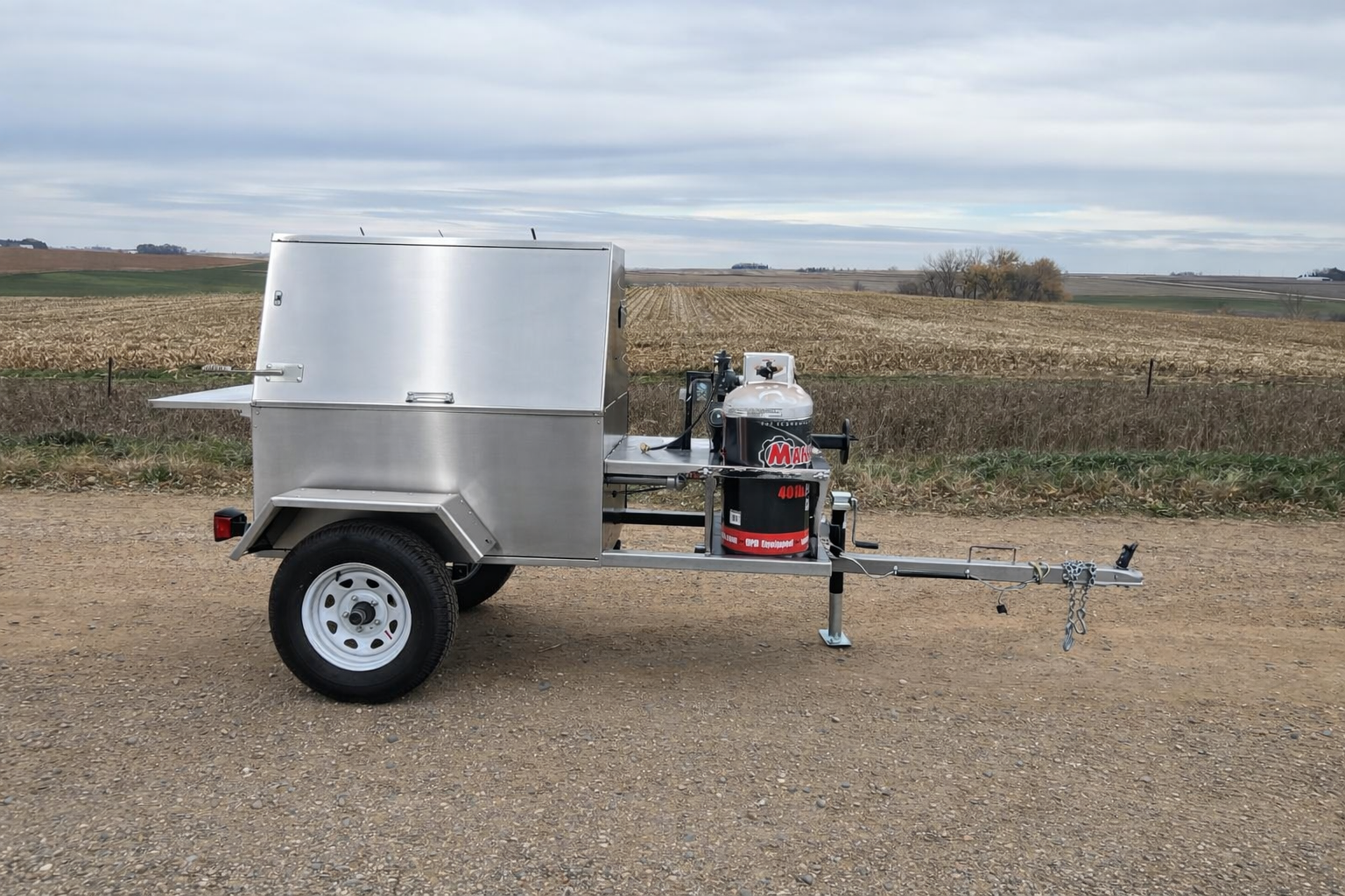 Model 4830GTSS Towable Gas Grill – Stainless