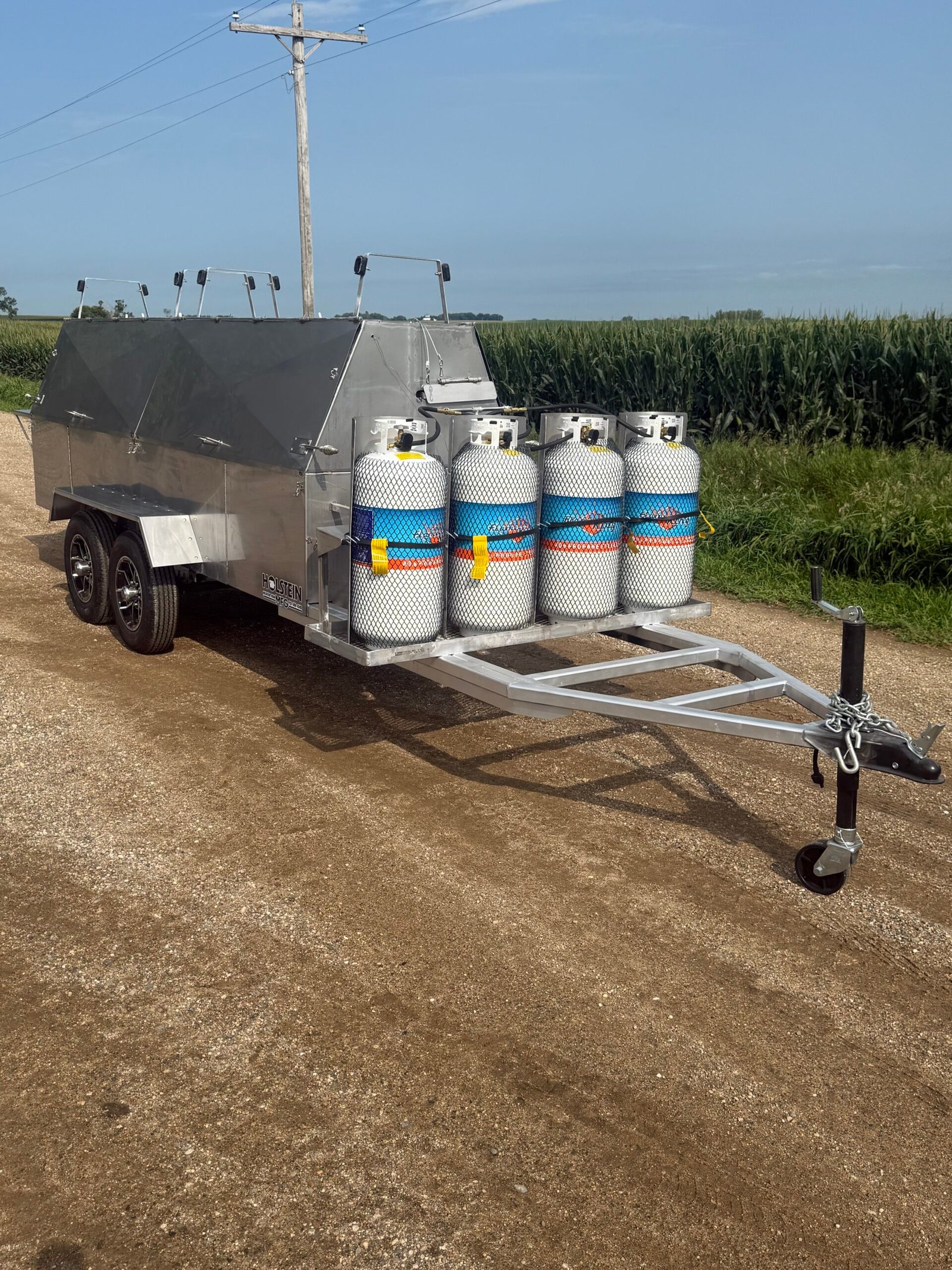 Model 1240GSS Towable Gas Grill – Stainless