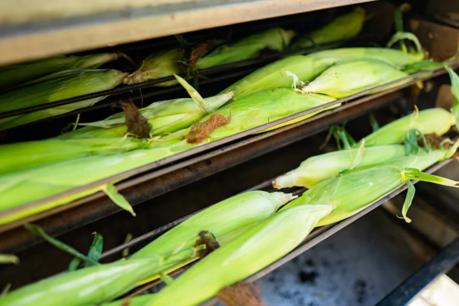 Model 306 Sweet Corn Roaster & Potato Cooker with Sink & Waste Water Tank